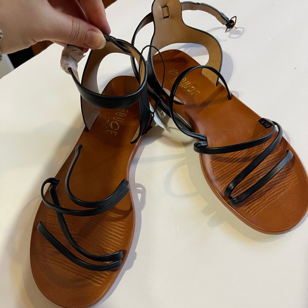 Multi strips summer sandals
